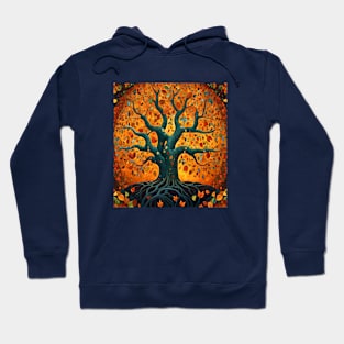 Cosmic Conjoined Tree of Fall Hoodie